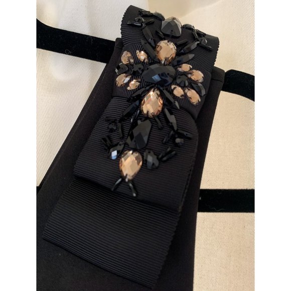 Ted Baker Black Satin Midi Dress - Picture 3 of 7